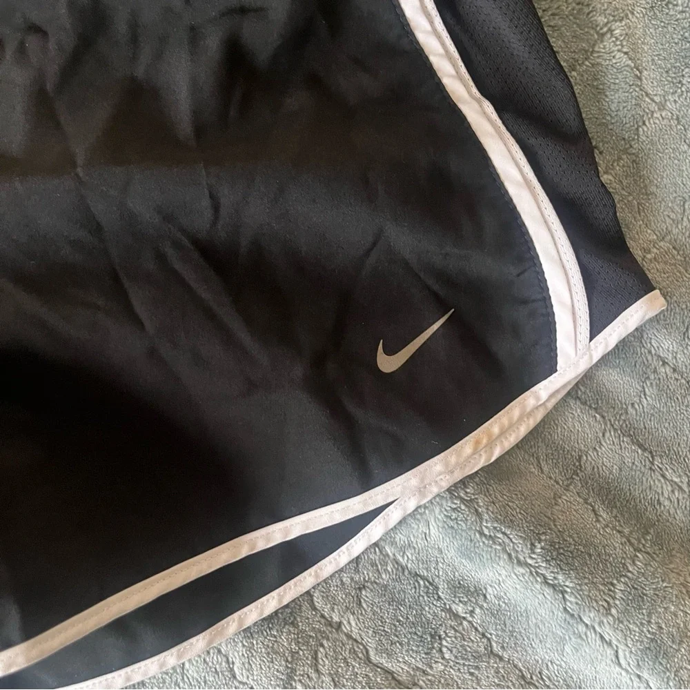 Nike Black and White Running‎ Shorts